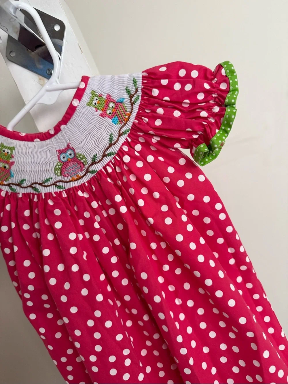 Candyland Smocked Bubble Romper